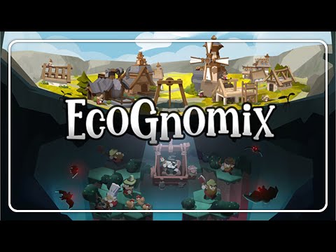 Un CITY BUILDER Diferente - ECOGNOMIX Gameplay Español