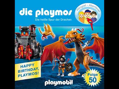 Die Playmos - Folge 50: Die heiße Spur der Drachen (Hörprobe)