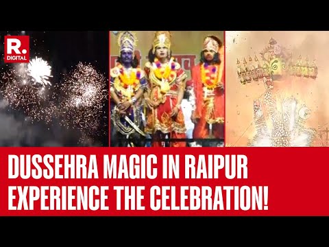 Dussehra 2024: CM Vishnu Deo Sai Joins the Festivities in Raipur | Watch the Celebration Unfold!