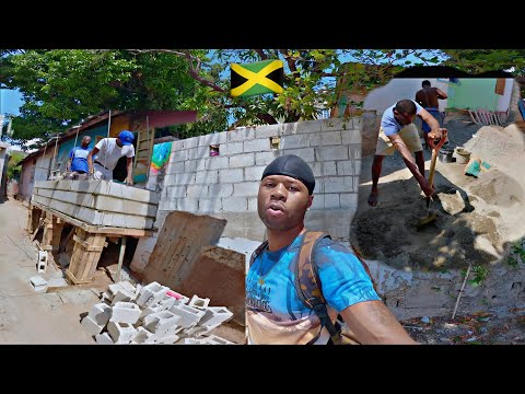 Update On Building The Bathroom And Toilet In TrenchTown!!!