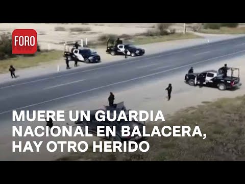 Balacera en autopista Monterrey-Nuevo Laredo, muere elemento de la Guardia Nacional | 19 enero 2024