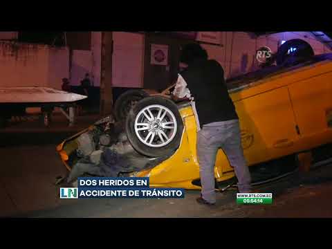 Se registraron dos accidente de tránsito en la ciudad de Guayaquil