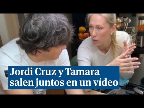Jordi Cruz y Tamara minimizan la polémica sobre salud mental en un vídeo: Estamos haciendo tele