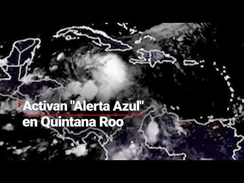 ALERTA AZUL | El potencial ciclón tropical 9 estaría ingresando entre Quintana Roo y Cuba