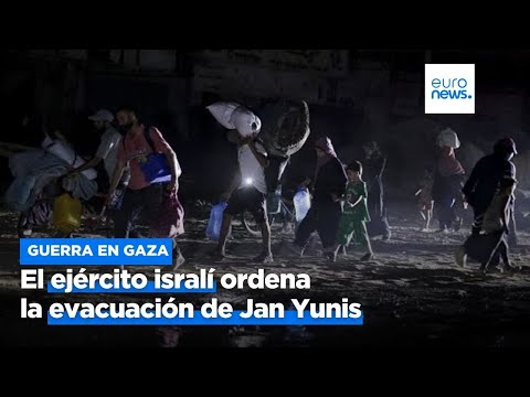 Netanyahu dice estar cerca de eliminar a Hamás y ordena la evacuación masiva de Jan Yunis