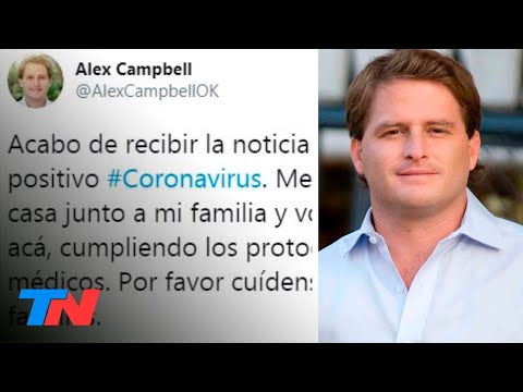 Coronavirus en la política | El diputado bonaerense Alex Campbell, positivo en COVID-19