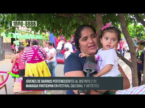 Organizan actividades para la familia en el barrio San Sebastián de Managua - Nicaragua