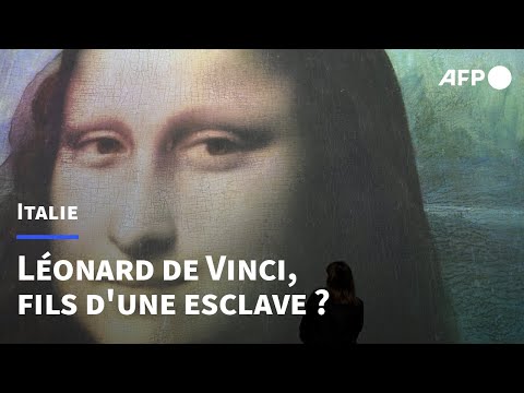 Léonard de Vinci, fils d'une esclave, ne serait qu'à moitié italien | AFP