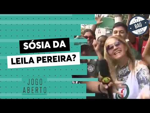 Baú do Jogo Aberto | Zoeira Jogo Aberto: Cappella conversa com “sósia” de Leila Pereira
