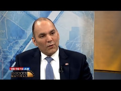 Entrevista al director general de Aduanas, Enrique Ramírez en Enfoque Matinal