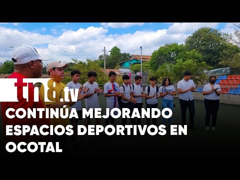 En Ocotal continúa mejorando espacios deportivos para la juventud - Nicaragua