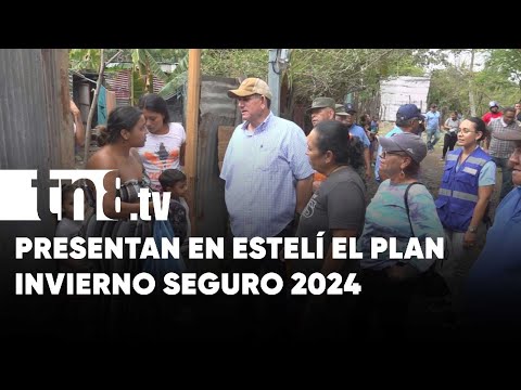 Prevención de desastres, Estelí presenta el Plan Invierno Seguro 2024