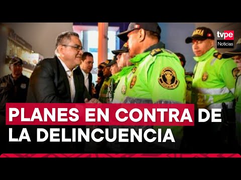 Trujillo: ministro del Interior lideró presentación de operativos de PNP