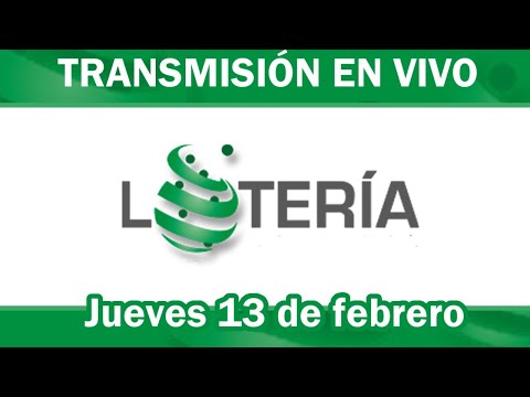 Lotería Nacional en VIVO / Jueves 13 de febrero