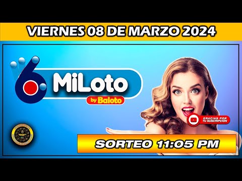 Resultado de MI LOTO Del VIERNES 08 de marzo 2024 #miLoto #chance