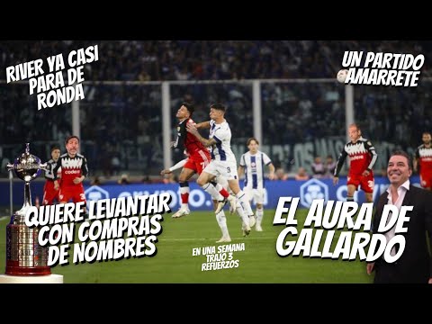 River encaminó la serie y le Gano a Talleres por la Copa Libertadores con el Muñeco Gallardo