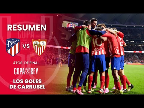 ¡El Atlético sufre pero se mete en semis de la Copa! Resumen del Atlético 1 - 0 Sevilla