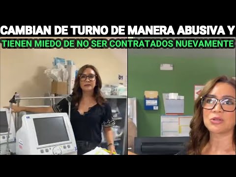 EVELYN MORATAYA CAMBIAN DE TURNO DE MANERA ABUSIV4 EN EL HOSPITAL DE VILLA NUEVA Y TIENEN MEDO GUATE