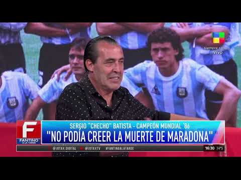 Chino Tapia: A Maradona lo vi en paz en el velorio