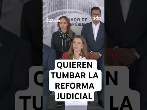 LA QUIEREN TIRAR  SENADORES del PRI presentan acción de INCONSTITUCIONALIDAD por REFORMA JUDICIAL