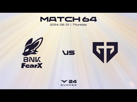 FOX vs. GEN | 매치64 하이라이트 | 08.01 | 2024 LCK 서머 스플릿