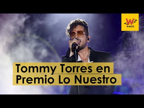 W Radio con Tommy Torres en el Premio Lo Nuestro