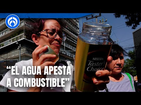 Vecinos de la Benito Juárez desmienten a Martí Batres: Agua sigue sucia