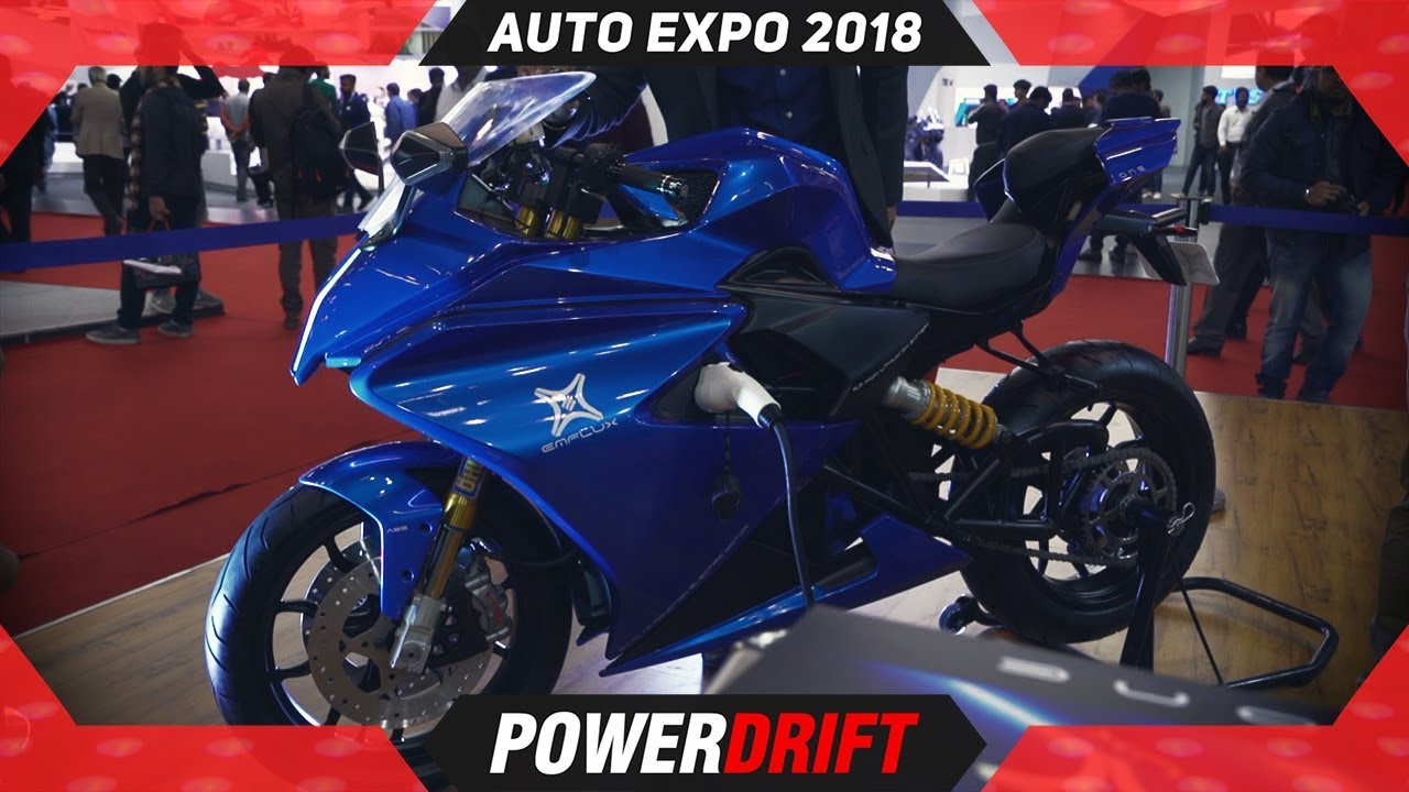 Emflux One @ Auto Expo 2018 : PowerDrift