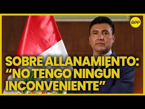 Óscar Zea sobre allanamiento de su vivienda: Es una respuesta al pedido de la población