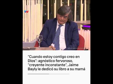 Mi madre no va a leer mi libro, nunca ha terminado un libro mío. Esa bala sí me entra: Jaime Bayly