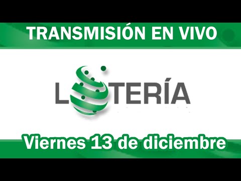Lotería Nacional en VIVO / viernes 13 de diciembre 2019