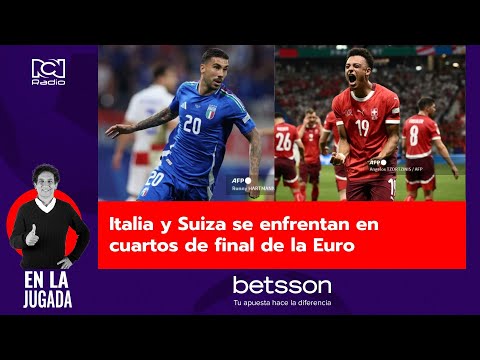 Italia y Suiza se enfrentan en cuartos de final de la Euro