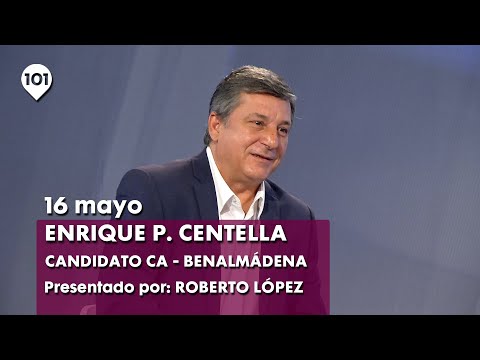 Enrique Pablo Centella, candidato a la alcaldía por CA Benalmádena | 16 mayo