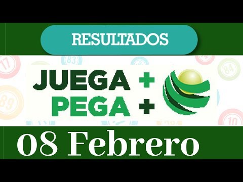 Lotería Juega + Pega + Resultados de hoy 08 de Febrero del 2020