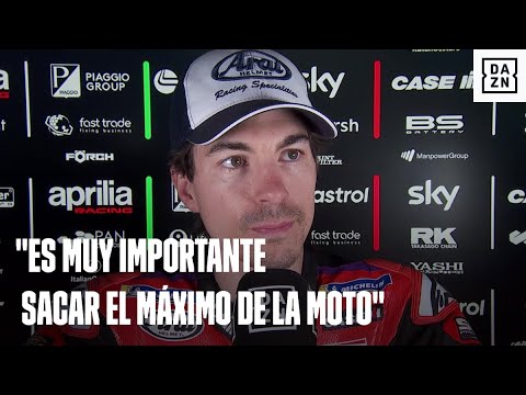 Maverick Viñales y su confianza en la Aprilia: ''Es una gozada poder pilotar al límite en Jerez''