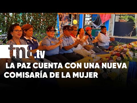 La Paz, en Carazo, cuenta con una nueva comisaría de la mujer