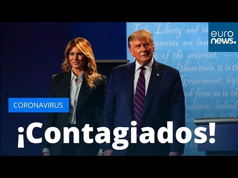 Donald Trump y su esposa, Melania, dan positivo por COVID-19