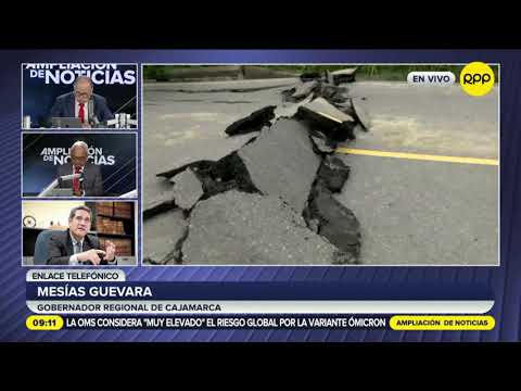 Mesías Guevara tras sismo en Amazonas: He solicitado que se declare emergencia