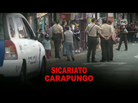 Un hombre perdió la vida tras ser acribillado por dos sicarios en Carapungo