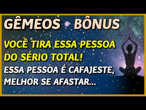 GÊMEOS ? // VOCÊ TIRA ESSA PESSOA DO SÉRIO!! -TENTAÇÃO! -  MELHOR SE MANTER DISTANTE...