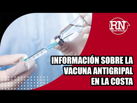 Información sobre la vacuna antigripal en la Costa