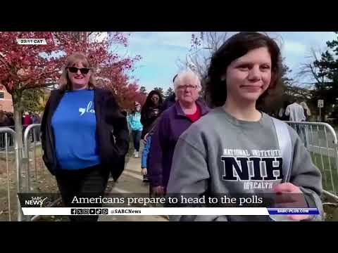 Americans prepare to head to the polls