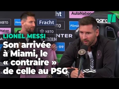 Messi savoure l’accueil « extraordinaire » à Miami, le « contraire » de son arrivée au PSG