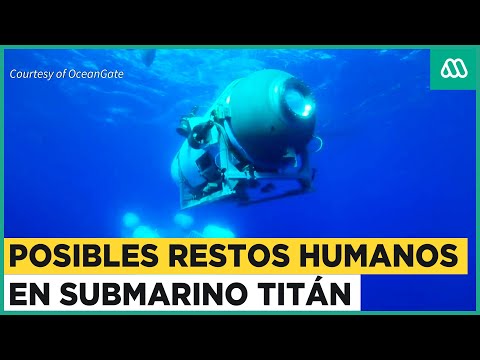 Encuentran posibles restos humanos en submarino Titán que implosionó rumbo al Titanic
