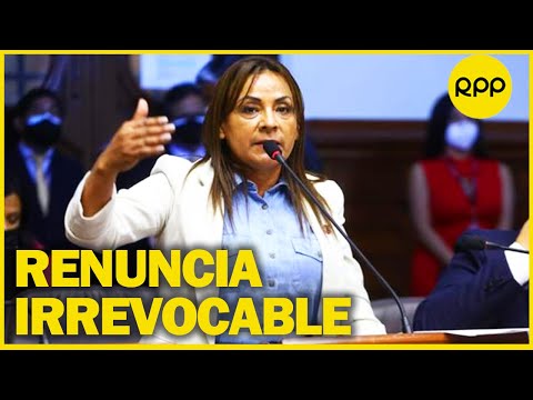 Somos Perú ha perdido sus ideales y principios, opina la congresista Alcarraz tras renunciar