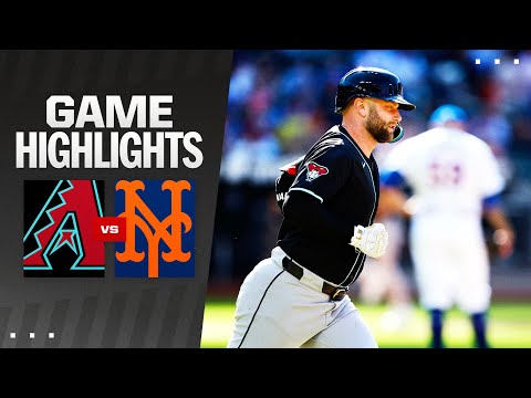 D-backs vs. Mets Game Highlights (6/1/24) | MLB Highlights