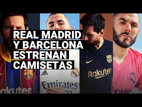 Full detalles: así son las camisetas del Real Madrid, Barcelona y más