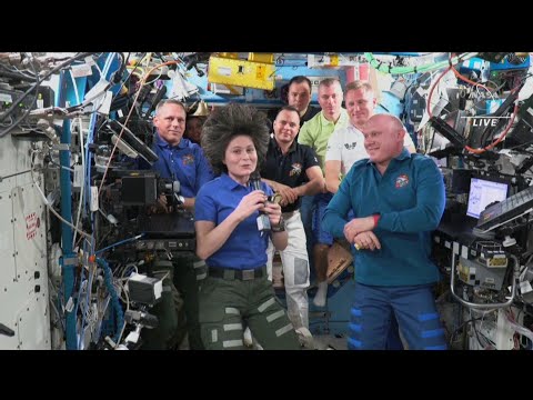 Samantha Cristoforetti, première femme astronaute à prendre les commande l'ISS