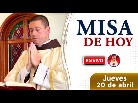 MISA de HOY  EN VIVO  jueves 20 de abril 2023 | Heraldos del Evangelio El Salvador