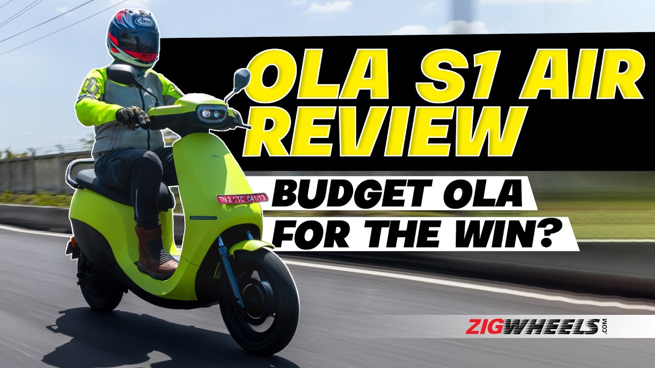 Ola S1 Air First Ride Review - Ola’s Most Affordable Electric Scooter Yet | ZigWheels